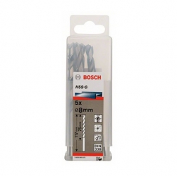 Bộ Mũi Khoan sắt HSS-G Bosch 8.0 mm