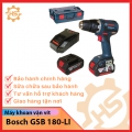 Máy khoan vặn vít dùng pin Bosch GSB 180-LI (hộp công cụ + set 41 món AC) mã 06019F83K2