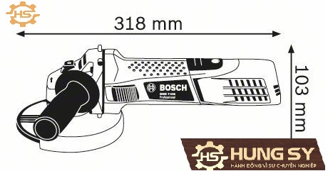 Bosch GWS 7-125