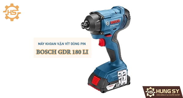 Máy khoan vặn vít dùng pin Bosch GDR 180-LI SET